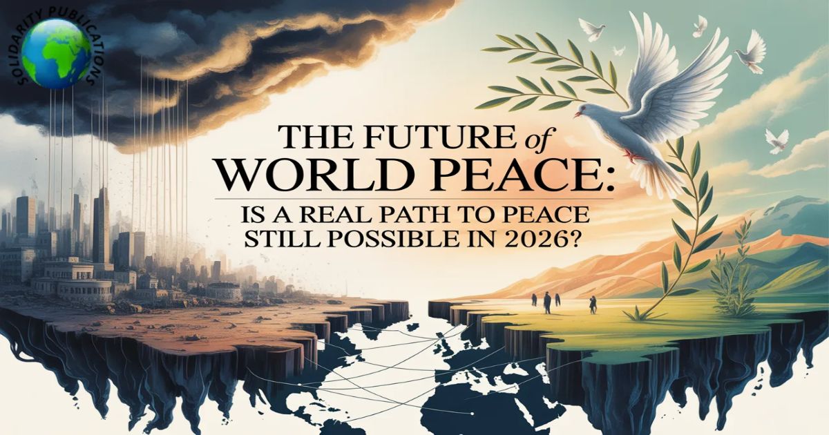 Real path to peace in 2026 and the future of world peace amid global conflicts and rising instability